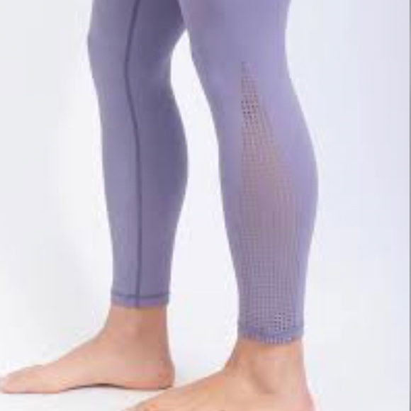 ZYIA Pants - ZYIA Plum Slate flame light n tight hi-rise 7/8 size L (worn 1x)